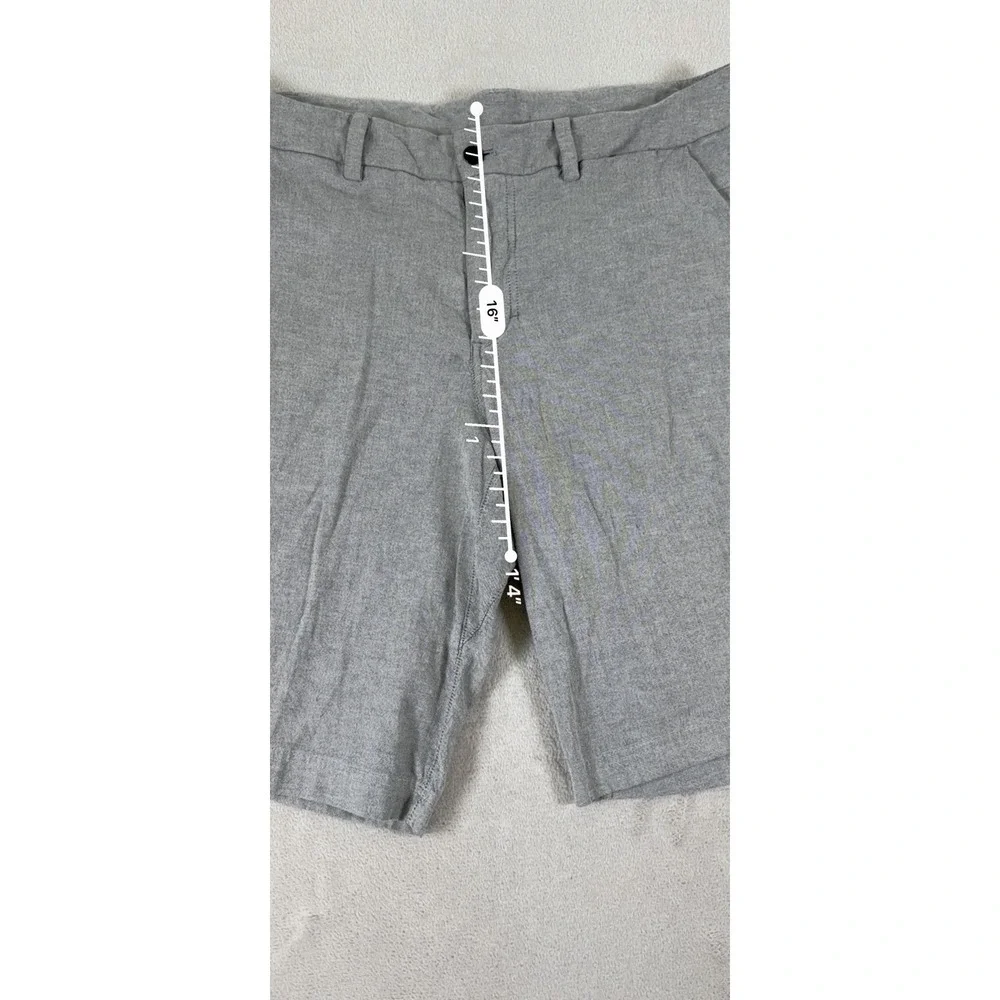 Lululemon Commission Shorts Men's 38 Gray Casual Performance Shorts